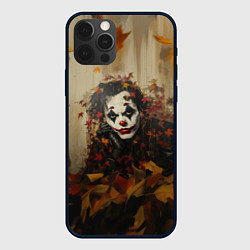 Чехол для iPhone 12 Pro Джокер - депрессивная осень, цвет: 3D-черный