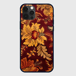 Чехол для iPhone 12 Pro Ковер 90х годов, цвет: 3D-черный
