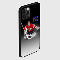 Чехол для iPhone 12 Pro Sergey Bobrovsky is goalkeeper of the Florida Pant, цвет: 3D-черный — фото 2