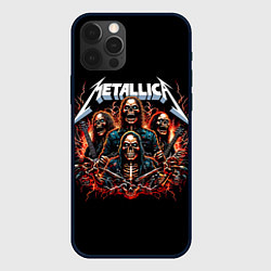 Чехол для iPhone 12 Pro Metallica forever - thrash metal, цвет: 3D-черный