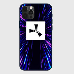 Чехол для iPhone 12 Pro Rust neon energy, цвет: 3D-черный