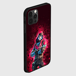 Чехол для iPhone 12 Pro Fortnite Bonehead, цвет: 3D-черный — фото 2