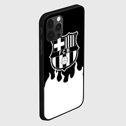 Чехол для iPhone 12 Pro Барселона белый огонь, цвет: 3D-черный — фото 2