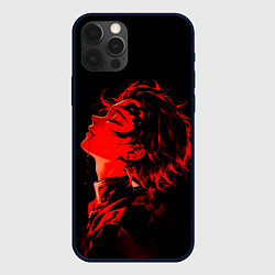 Чехол для iPhone 12 Pro Клинок, рассекающий демонов Танддиро, цвет: 3D-черный