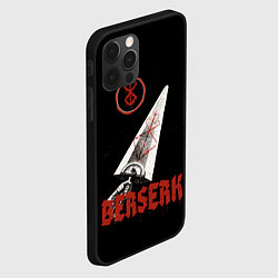 Чехол для iPhone 12 Pro Меч Берсерка, цвет: 3D-черный — фото 2