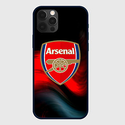 Чехол для iPhone 12 Pro Арсенал абстракция аолна, цвет: 3D-черный