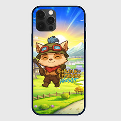 Чехол для iPhone 12 Pro League of legends Тимо, цвет: 3D-черный