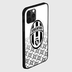 Чехол для iPhone 12 Pro Ювентус паттерн ниндзя, цвет: 3D-черный — фото 2