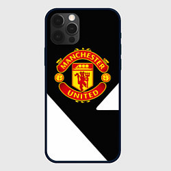 Чехол iPhone 12 Pro Манчестер Юнайтед полосы