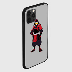 Чехол для iPhone 12 Pro Утка-самурай, цвет: 3D-черный — фото 2