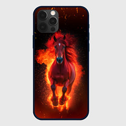 Чехол iPhone 12 Pro Огонь а не лошадь