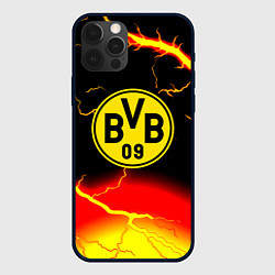 Чехол iPhone 12 Pro Borussia молнии шторм