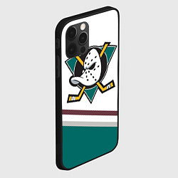 Чехол для iPhone 12 Pro Anaheim Ducks Selanne, цвет: 3D-черный — фото 2