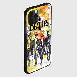 Чехол для iPhone 12 Pro The Beatles: Colour Spray, цвет: 3D-черный — фото 2