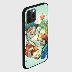 Чехол для iPhone 12 Pro Дед мороз, цвет: 3D-черный — фото 2