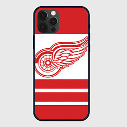 Чехол iPhone 12 Pro Detroit Red Wings