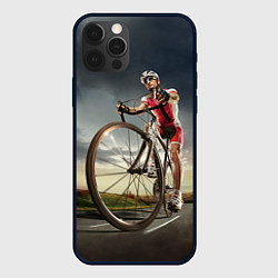 Чехол iPhone 12 Pro Велогонщик