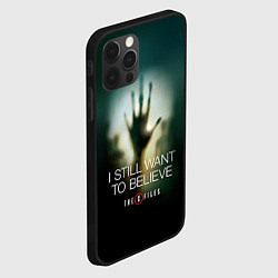 Чехол для iPhone 12 Pro X-files: Alien hand, цвет: 3D-черный — фото 2