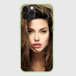 Чехол iPhone 12 Pro Анжелина Джоли