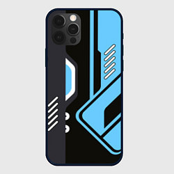 Чехол для iPhone 12 Pro CS:GO Vulcan, цвет: 3D-черный