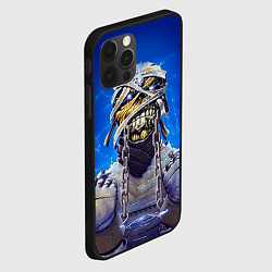 Чехол для iPhone 12 Pro Iron Maiden: Mummy, цвет: 3D-черный — фото 2