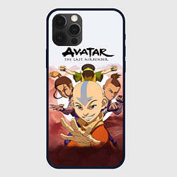 Чехол для iPhone 12 Pro Avatar: The last airbender, цвет: 3D-черный