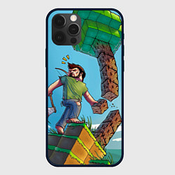 Чехол iPhone 12 Pro Minecraft Woodcutter