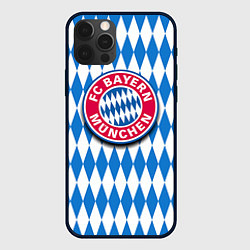 Чехол для iPhone 12 Pro FC Bayern Munchen, цвет: 3D-черный