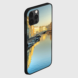 Чехол для iPhone 12 Pro Питер, цвет: 3D-черный — фото 2