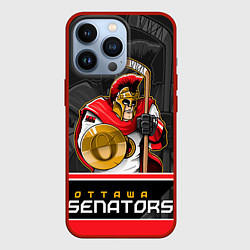 Чехол для iPhone 13 Pro Ottawa Senators, цвет: 3D-красный