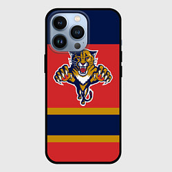 Чехол для iPhone 13 Pro Florida Panthers, цвет: 3D-черный