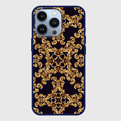 Чехол для iPhone 13 Pro Style, цвет: 3D-тёмно-синий