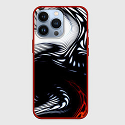 Чехол для iPhone 13 Pro Abrupt, цвет: 3D-красный