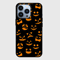 Чехол для iPhone 13 Pro Хэллуин 6, цвет: 3D-черный