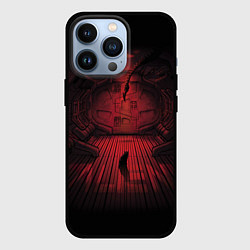 Чехол для iPhone 13 Pro Alien: Space Ship, цвет: 3D-черный