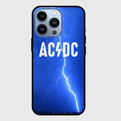 Чехол для iPhone 13 Pro AC/DC: Lightning, цвет: 3D-черный