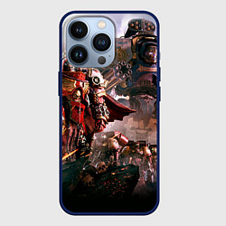 Чехол для iPhone 13 Pro Warhammer 40k: Angelos, цвет: 3D-тёмно-синий