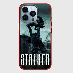 Чехол для iPhone 13 Pro STALKER: Pripyat, цвет: 3D-красный