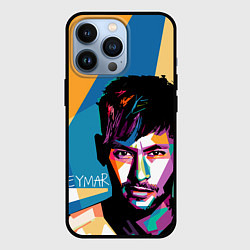 Чехол iPhone 13 Pro Neymar Polygons