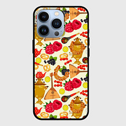 Чехол для iPhone 13 Pro Народная кухня, цвет: 3D-черный