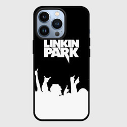Чехол для iPhone 13 Pro Linkin Park: Black Rock, цвет: 3D-черный