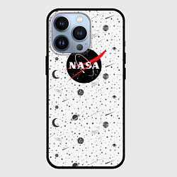 Чехол для iPhone 13 Pro NASA: Moonlight, цвет: 3D-черный