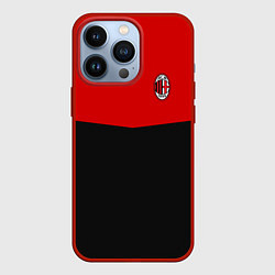 Чехол для iPhone 13 Pro АC Milan: R&B Sport, цвет: 3D-красный