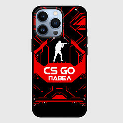 Чехол для iPhone 13 Pro CS:GO - Павел, цвет: 3D-черный