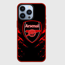 Чехол для iPhone 13 Pro Arsenal FC: Sport Fashion, цвет: 3D-красный