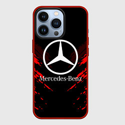 Чехол для iPhone 13 Pro Mercedes-Benz: Red Anger, цвет: 3D-красный
