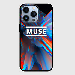 Чехол для iPhone 13 Pro Muse: Colour Abstract, цвет: 3D-черный