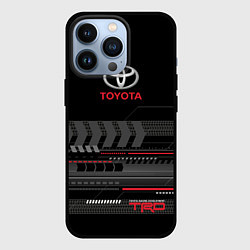 Чехол для iPhone 13 Pro Toyota TRD, цвет: 3D-черный