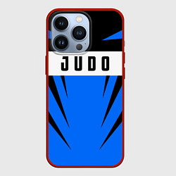 Чехол для iPhone 13 Pro Judo Fighter, цвет: 3D-красный