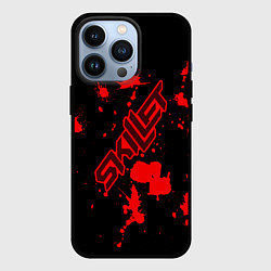 Чехол для iPhone 13 Pro Skillet: Blood Style, цвет: 3D-черный